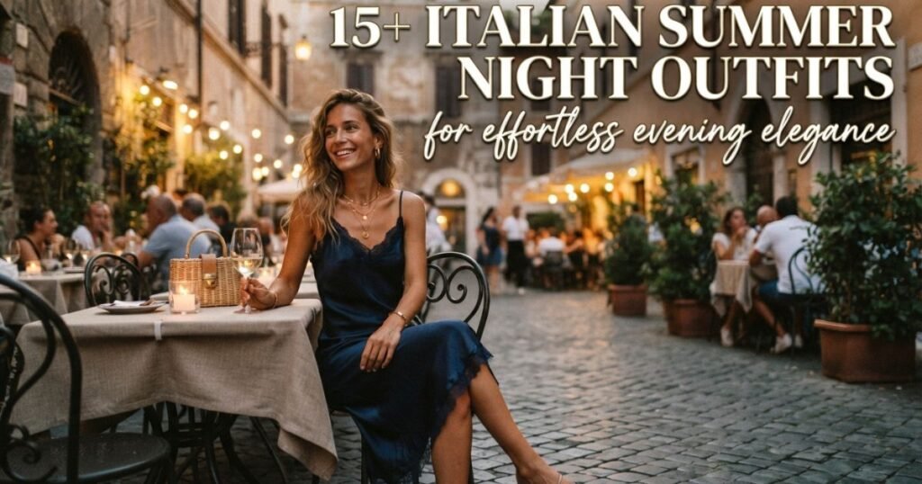 Elegant Italian evening look